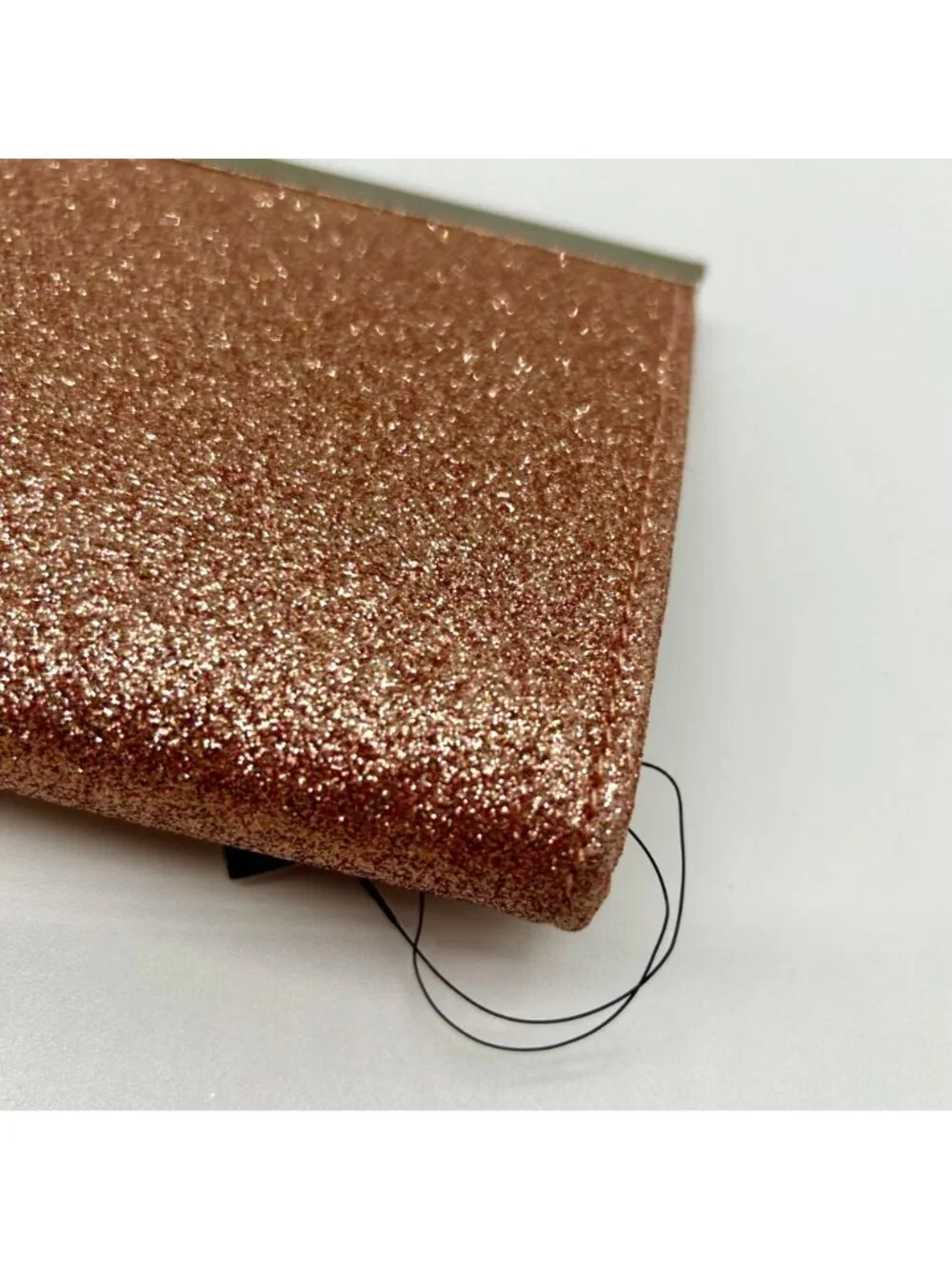 I.N.C. International Concepts Rose Gold Fabric Evening Clutch